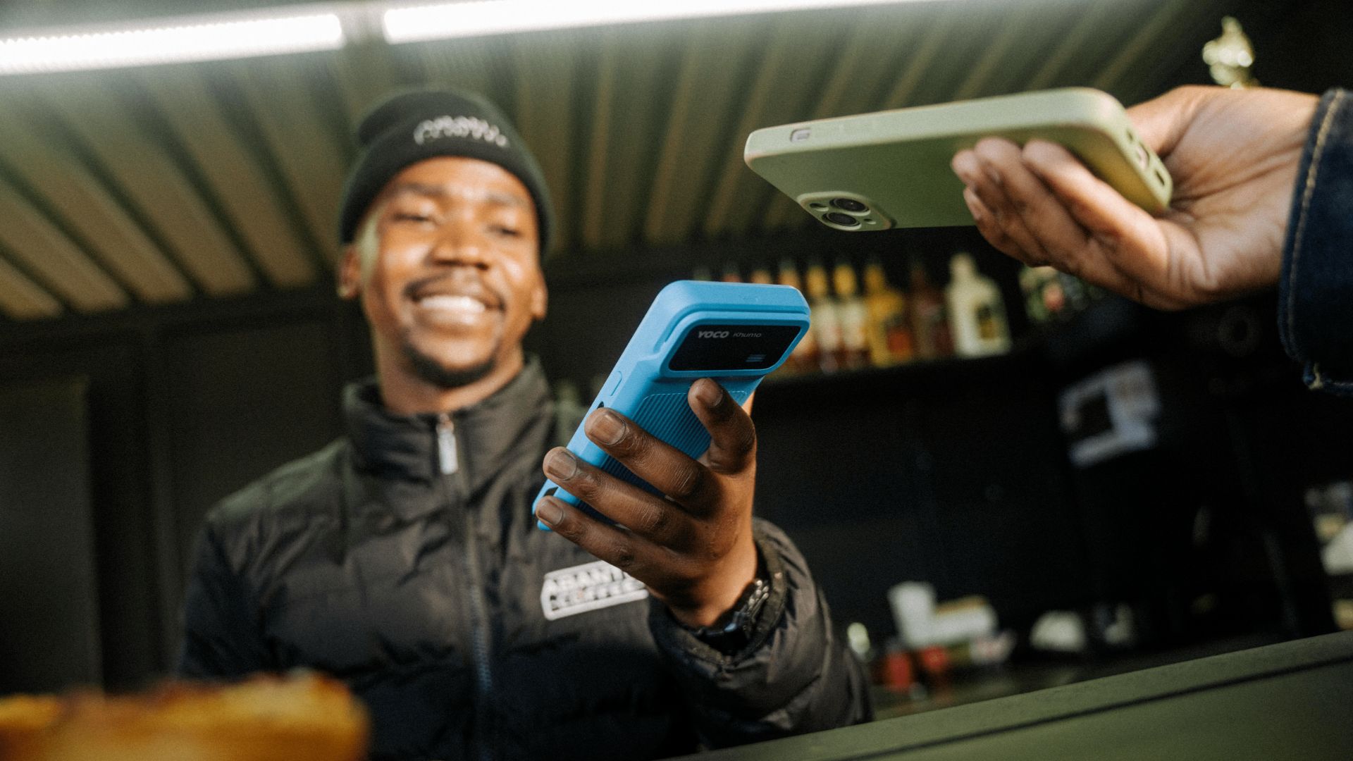 Yoco Khumo Card Marchine Phone Tap
